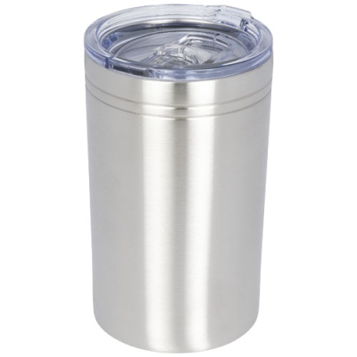 PIKA 330 ML VACUUM THERMAL INSULATED TUMBLER AND INSULATOR in Silver