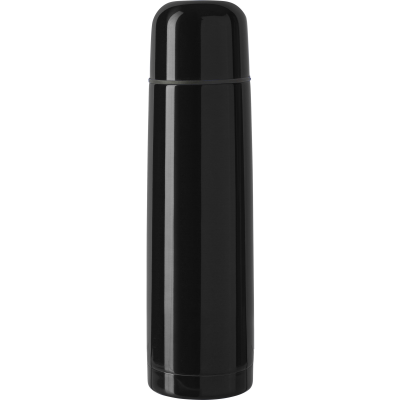 STAINLESS STEEL METAL DOUBLE WALLED VACUUM FLASK (500ML) in Black