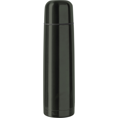 STAINLESS STEEL METAL DOUBLE WALLED VACUUM FLASK (500ML) in Gunmetal Grey