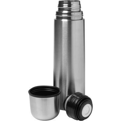 STAINLESS STEEL METAL DOUBLE WALLED VACUUM FLASK (750ML) in Blue