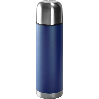STAINLESS STEEL METAL THERMAL INSULATED FLASK in Blue