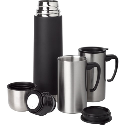STEEL THERMOS SET in Various