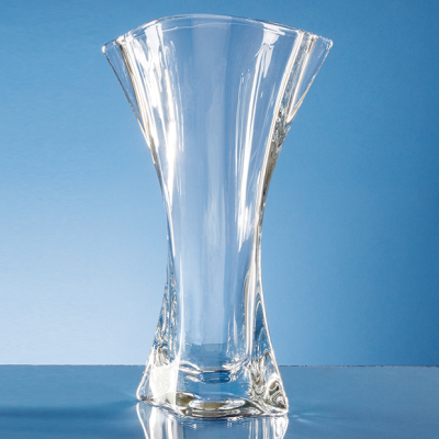 31,5CM CRYSTALITE FLARED ORBIT VASE