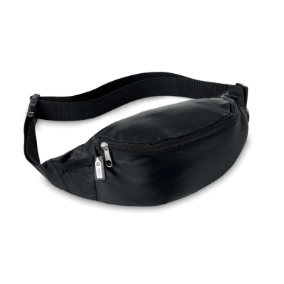 210D RPET FANNY BAG in Black