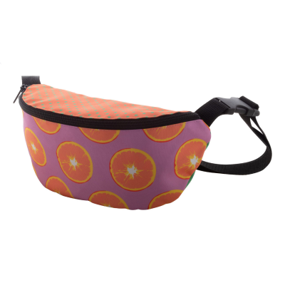 CUSTOM RPET WAIST BAG in Black