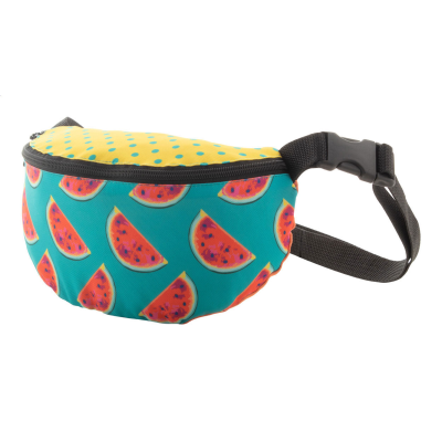 CUSTOM RPET WAIST BAG in Black