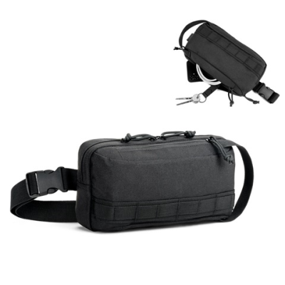 EDINBURGH WAIST BAG in High-Density 600D Recycled Polyester & 210D Recycled Polyester Lining