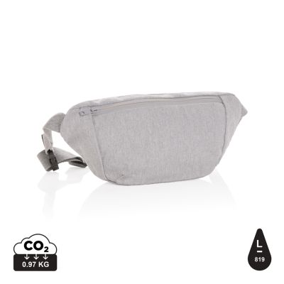 IMPACT AWARE™ 285GSM RCANVAS HIP BAG UNDYED in Grey