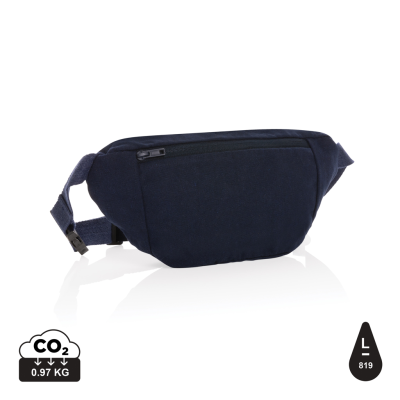 IMPACT AWARE™ 285GSM RCANVAS HIP BAG UNDYED in Navy