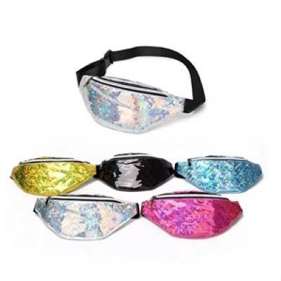 LASER SHINY HOLOGRAM FANNY BAG