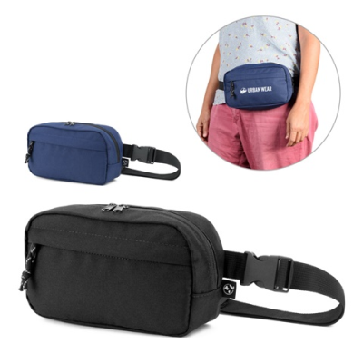 MYKONOS WAIST BAG in 600D Recycled Polyester & Lining in 210D Recycled Polyester