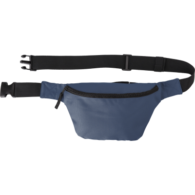 POLYESTER (600D) WAIST BAG in Blue