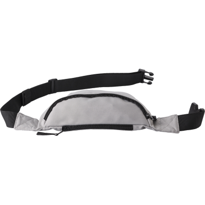 POLYESTER (600D) WAIST BAG in Grey
