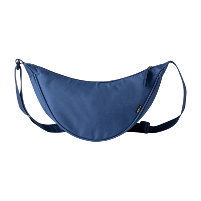 RPET CROSSBODY WAIST BAG in Dark Blue