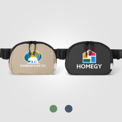 TAIGA RPET NYLON ZIPPERED WAIST BAG - 1