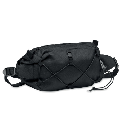 WAIST BAG in 600D RPET in Black