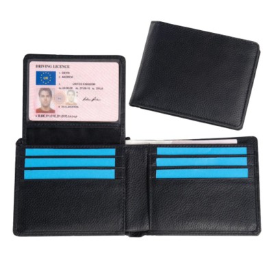MELBOURNE NAPPA LEATHER HIP WALLET in Black