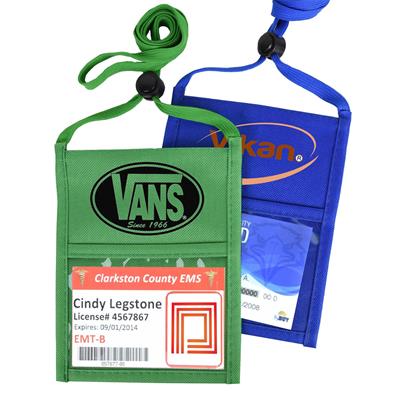 POLYESTER SINGLE POCKET WALLET