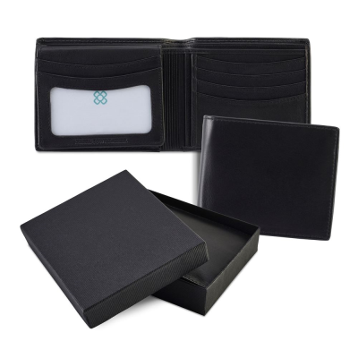 SANDRINGHAM NAPPA LEATHER DELUXE BILLFOLD WALLET