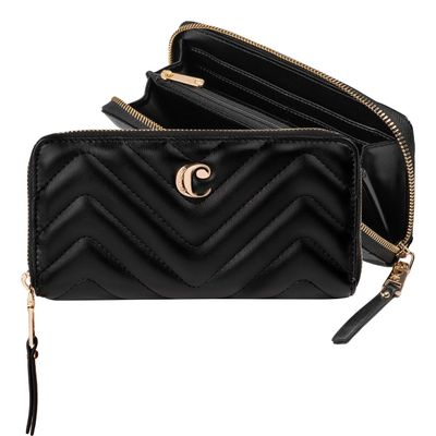 TRAVEL WALLET ODEON BLACK