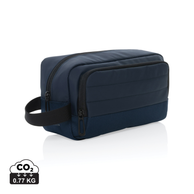 ARMOND AWARE™ RPET TOILETRY BAG in Navy