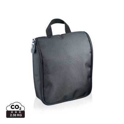 EXECUTIVE COSMETICS BAG PVC FREE in Black