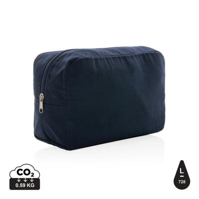 IMPACT AWARE™ 285 GSM RCANVAS TOILETRY BAG UNDYED