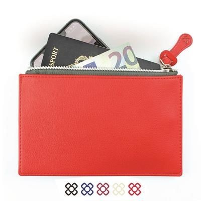 RECYCLED COMO SMALL ZIP ACCESSORY POUCH