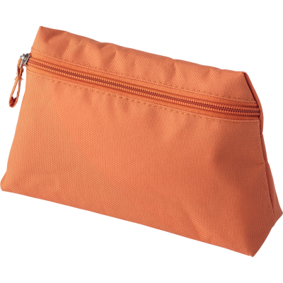 TOILETRY BAG in Orange