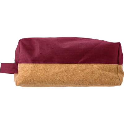 TOILETRY BAG in Red