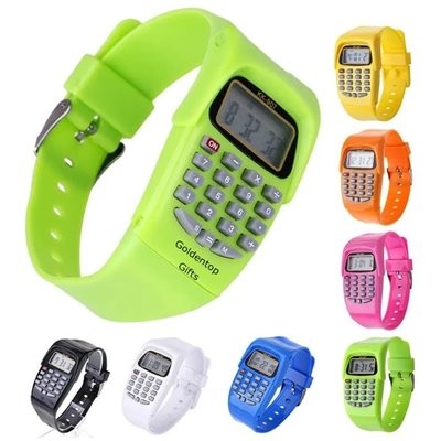 CHILDRENS ELECTRONIC CALCULATOR WATCH
