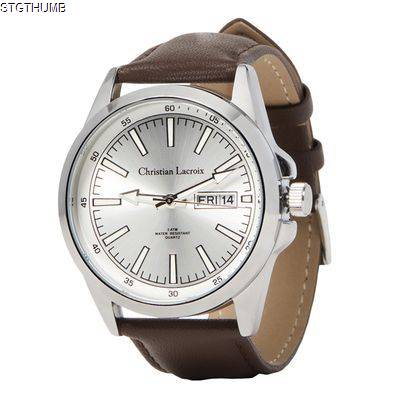 LACROIX DATE WATCH ALTER BROWN
