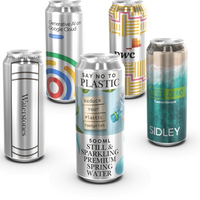 500 ML ECO PREMIUM CANNED STILL WATER