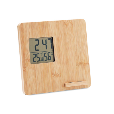 BAMBOO WEATHER STATION 10W in Brown