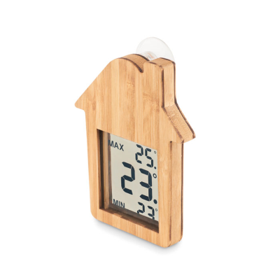 BAMBOO WEATHER STATION in Brown