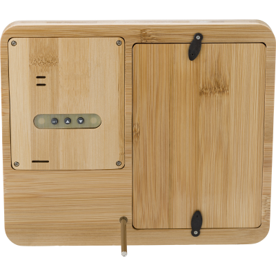 BAMBOO WEATHER STATION in Brown