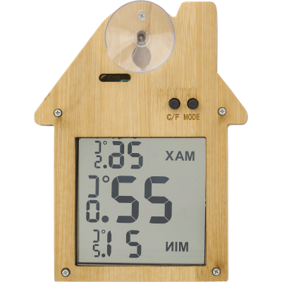 BAMBOO WEATHER STATION in Brown