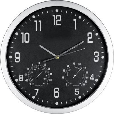 CRISMA WALL CLOCK in Black 