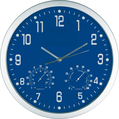 CRISMA WALL CLOCK in Blue 