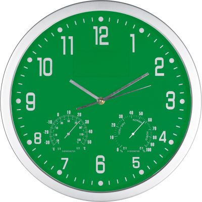 CRISMA WALL CLOCK in Green 