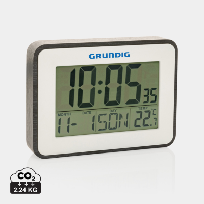 GRUNDIG WEATHER STATION ALARM AND CALENDAR in White