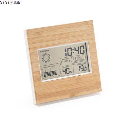 KELVIN WEATHER STATION with Bamboo Front Shell
