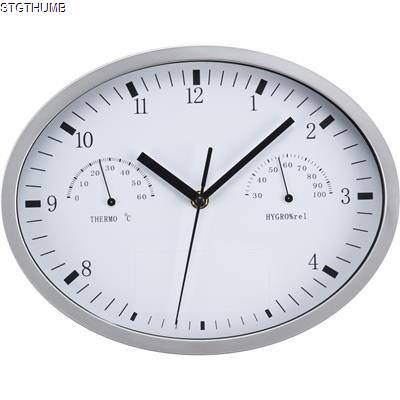 WALL CLOCK in White