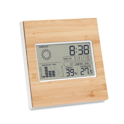 WEATHER STATION BAMBOO FRONT in Brown
