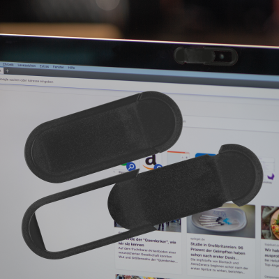 LAPTOP WEBCAM-COVER in Black