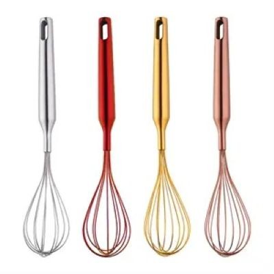 MANUAL STAINLESS STEEL METAL EGGBEATER