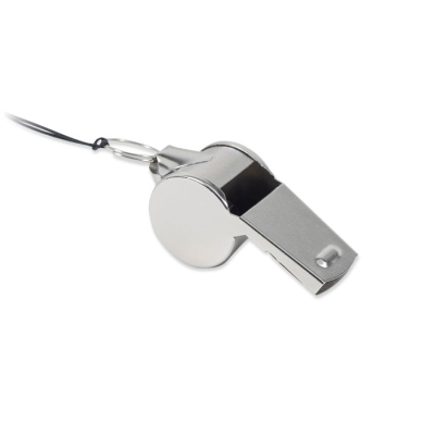 METAL WHISTLE in Silver
