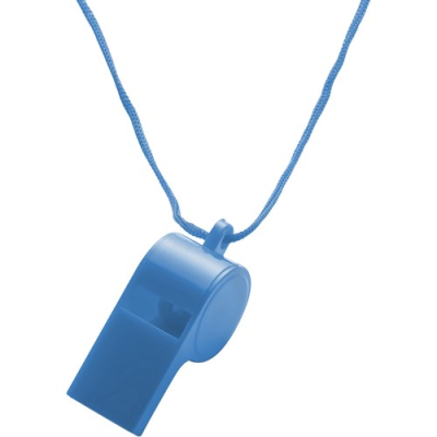 PLASTIC WHISTLE in Blue