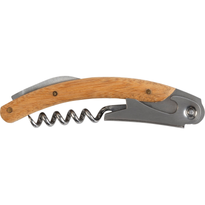 BAMBOO WINE GIFTSET (4PC) in Brown