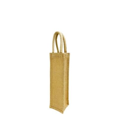 1-BOTTLE ECO JUTE WINE BAG STURDY AND SIMPLE GIFT BAG